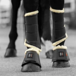 B Vertigo Wellington Fleece-Top Bell Boots