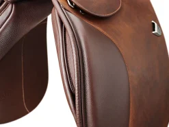 Bates Caprilli Close Contact Saddle with Extended Flap