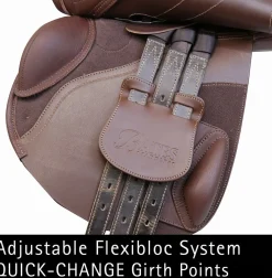 Bates Elevation® DS+ Luxe Leather Saddle