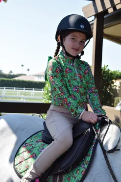 Belle & Bow Equestrian Girls’ Long Sleeve Sun Shirt