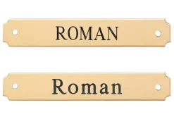 Belt Nameplate