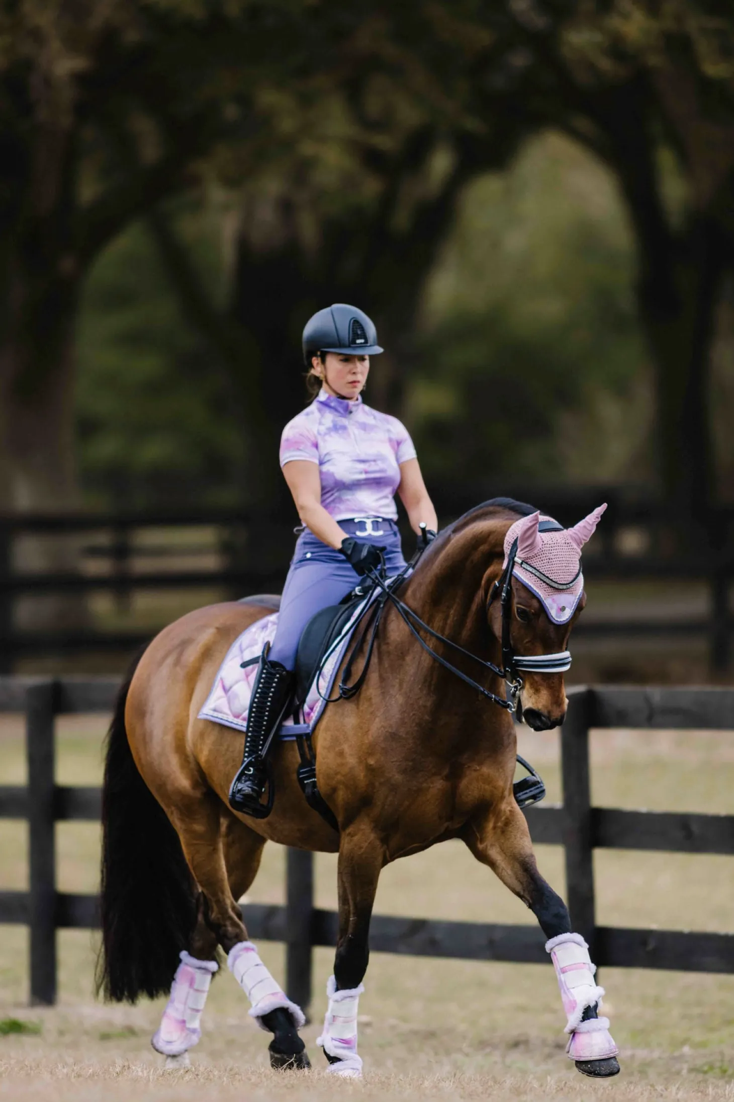 Dapplebay Lavender Haze Short-Sleeve Sun Shirt