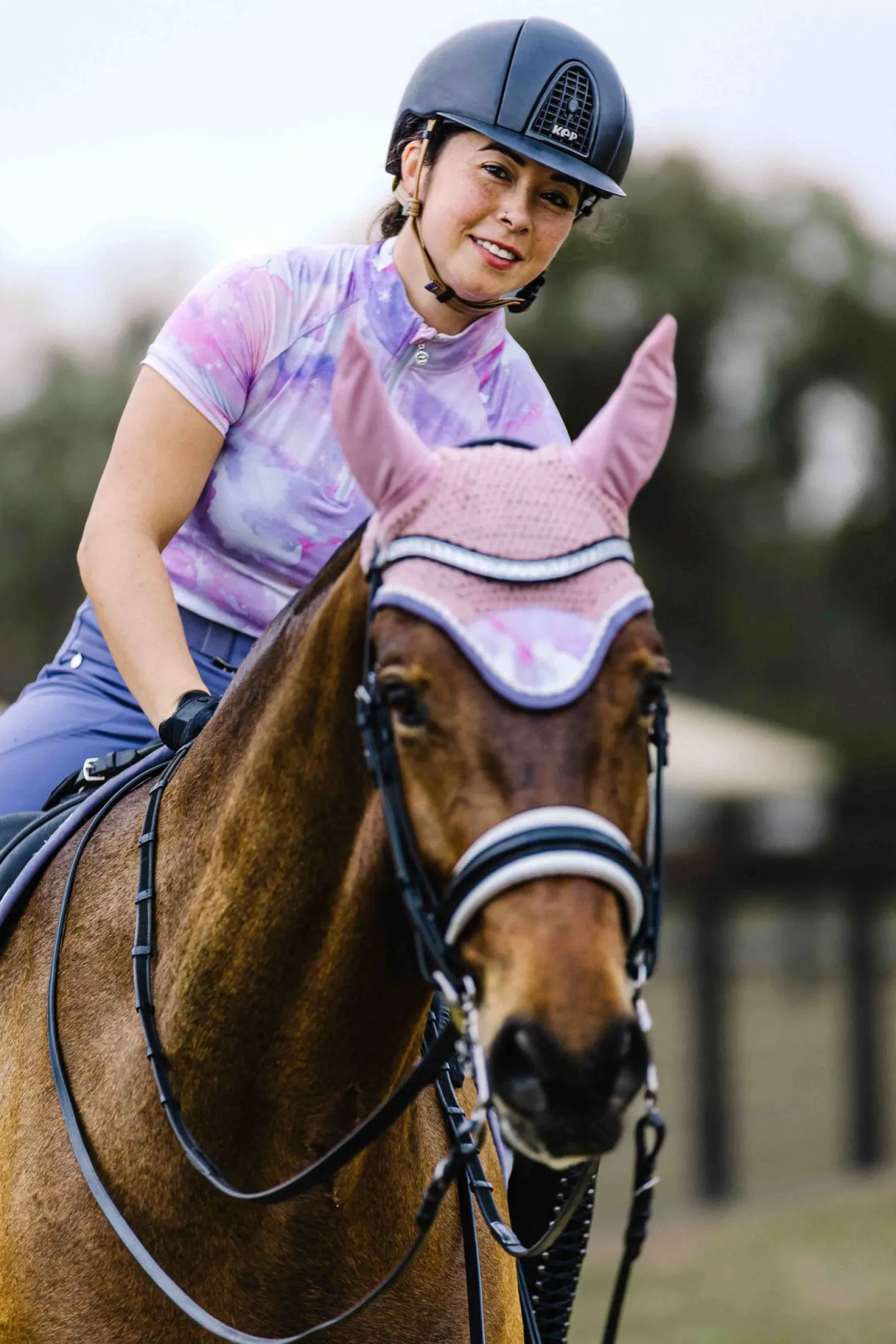 Dapplebay Lavender Haze Short-Sleeve Sun Shirt