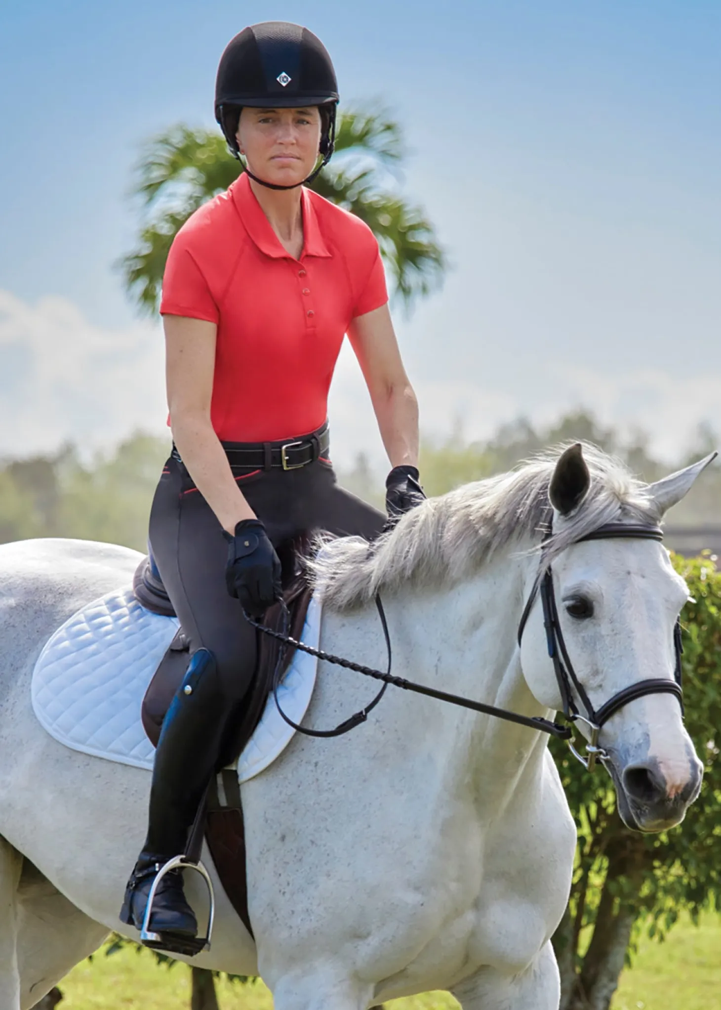 DS Ladies’ Iva Short Sleeve Polo Shirt