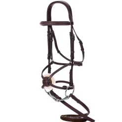 Equinavia Valkyrie Fancy-Stitched Figure-8 Bridle & Reins