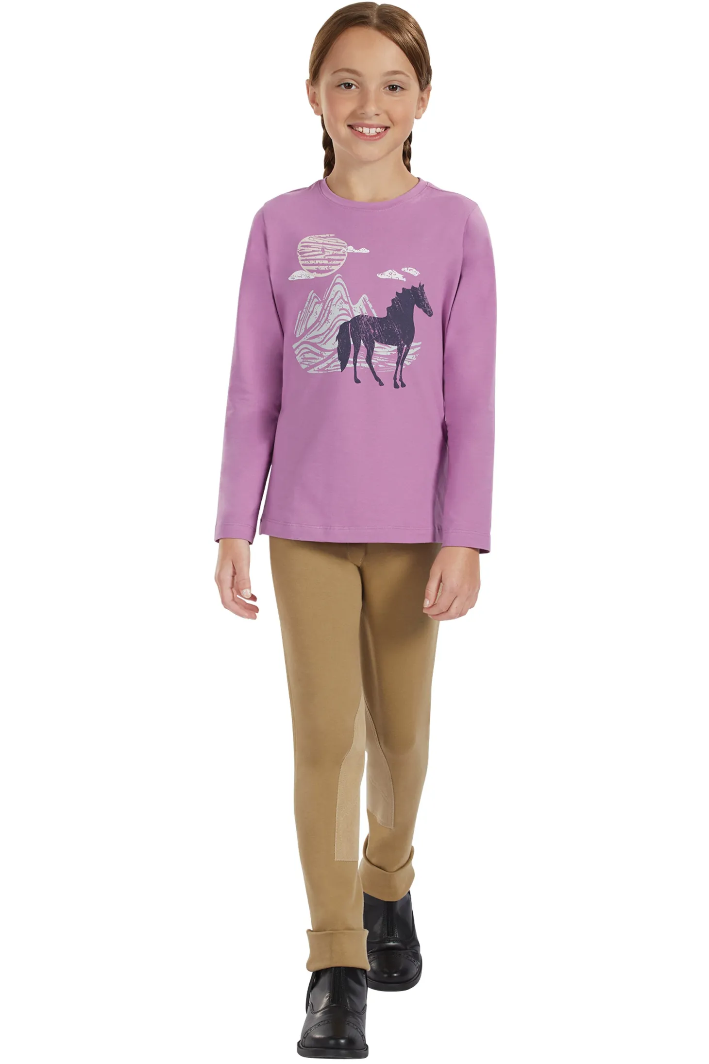 EquiStar™ Kids’ Long Sleeve Graphic Tee