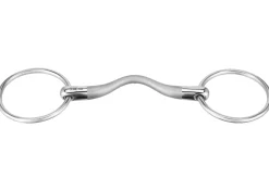 Herm Sprenger® Satinox Mullen Mouth Loose Ring Bit with 14mm Mouth