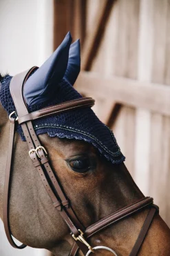 Kentucky Horsewear Wellington Stone & Pearl Fly Veil