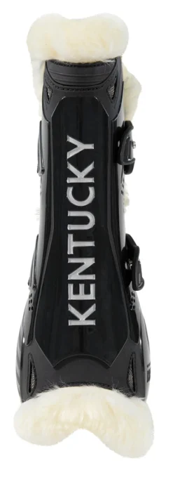 Kentucky Horsewear Vegan Sheepskin Elastic Tendon Boots with Bamboo