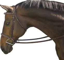 Marcel Toulouse Platinum Liza/Camden Snaffle Hunter Bridle