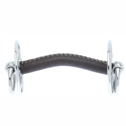 Metalab John Whitaker Leather Coated Gag Bit