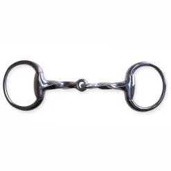 Metalab Jointed, Twisted Eggbutt Snaffle Bit