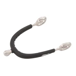 Metalab Round Head Rubber Covered Spurs - Medium Cup