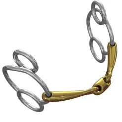 Neue Schule Pony Tranz Angled Lozenge Universal Bit - 10 mm mouth