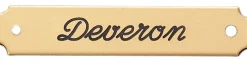 Notched Corner Saddle Nameplate