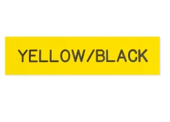 Plastic Stall Plate - 1 or 2 lines