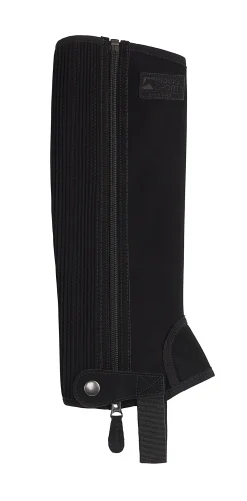 Riding Sport™ Kids’ Synthetic Suede Half Chaps with Silicone Grip Patches