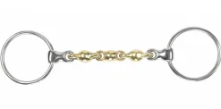 Shires Brass Alloy Loose Ring Waterford Bit
