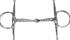 Suffolk™ Corkscrew Full Cheek Snaffle Bit