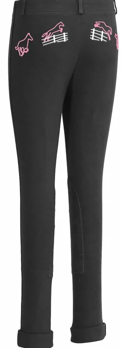 TuffRider® Children’s Cotton Embroidered Pull-On Jods