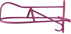 Western or English Wall-Mount Saddle Rack with Hook
